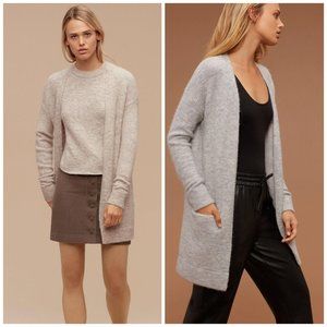 Wilfred Free Aronson Alpaca Wool Blend Long Cardigan Sweater Size S